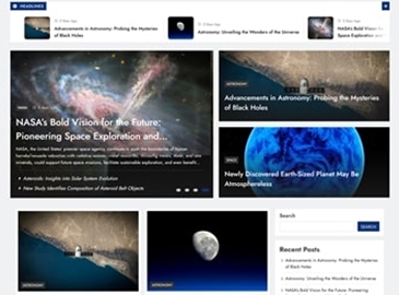News website on WordPress